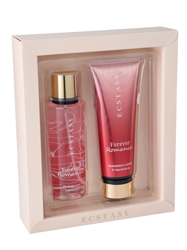 ΣΔ4110 Ecstasy Σετ Δώρου - Forever Romance Body Cream 236ml + Body Mist 250ml