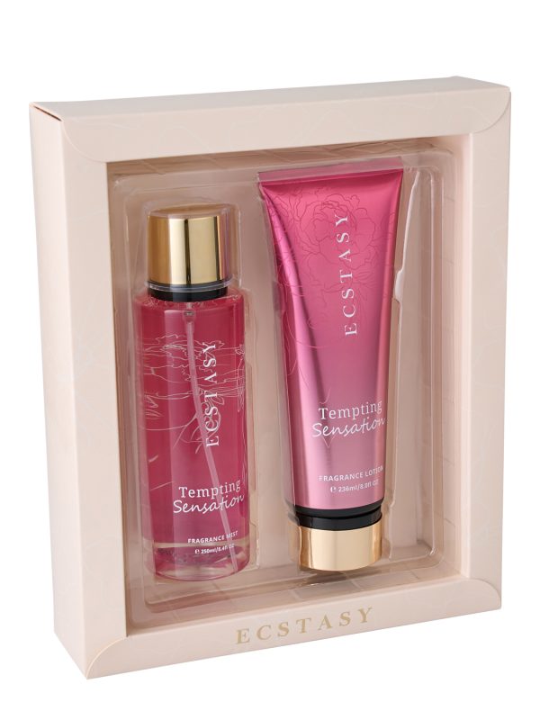 ΣΔ4111 Ecstasy Σετ Δώρου - Tempting Sensation Body Cream 236ml + Body Mist 250ml