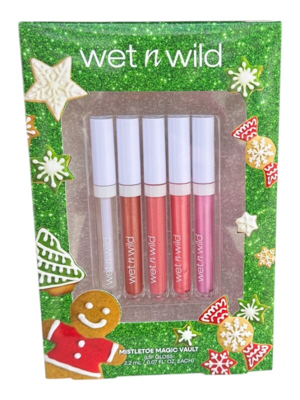 Wet n Wild Mistletoe Magic Vault Christmas set Lipgloss