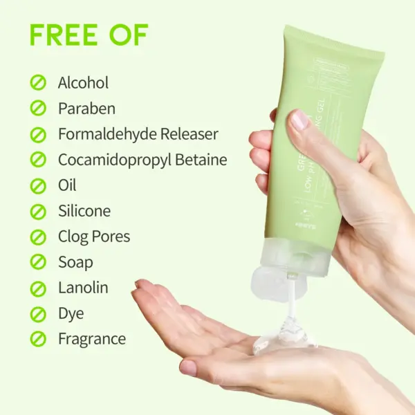 OOTD Green Plum Low PH Cleansing Gel 200ml