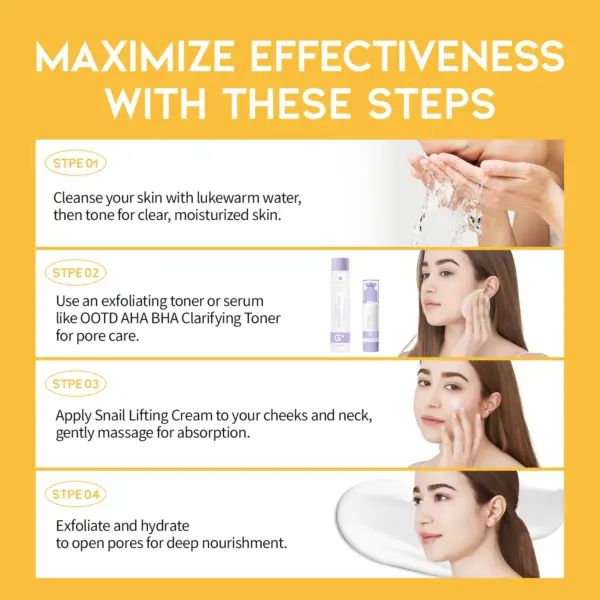 OOTD Snail Mucin Lifting Cream 100gr