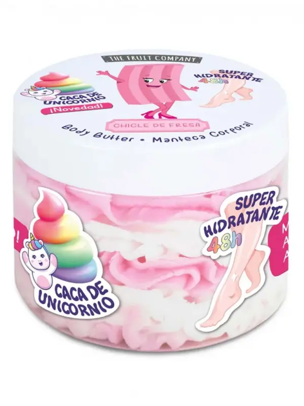 The Fruit  Company Body Butter Tσίχλα Φράουλα 250gr