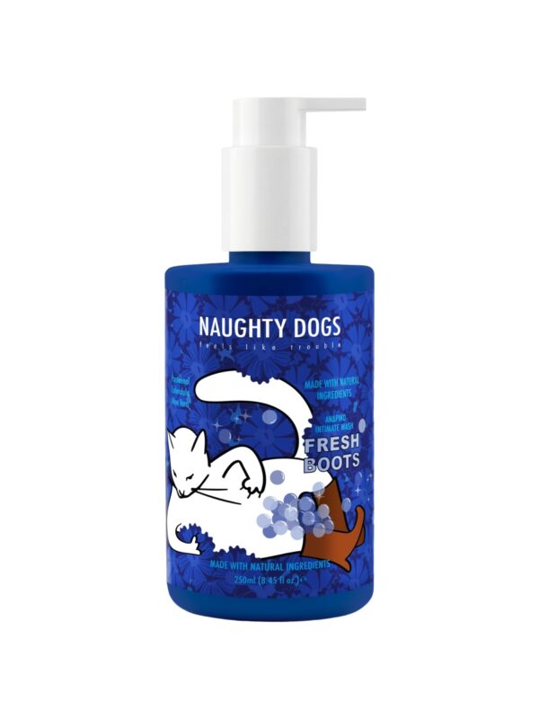 Naughty Dogs Fresh Boots Ανδρικό Σαπούνι Ευαίσθητης Περιοχής 250ml