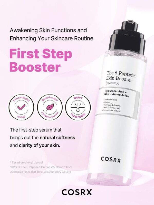 Cosrx The 6 Peptide Skin Booster Serum 150ml 2 Cosrx The 6 Peptide Skin Booster Serum 150ml