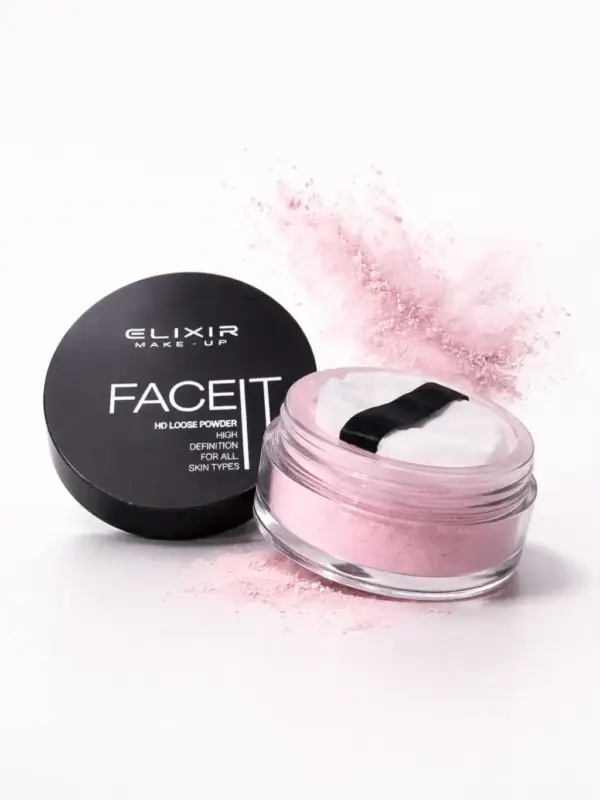 Elixir Face IT – HD Loose Powder Pink 1 Elixir Face IT – HD Loose Powder Pink