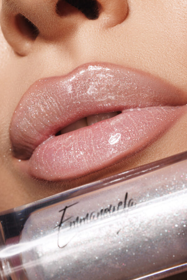 Emmanouela Cosmetics Glossy Lipstick Diamond Kiss