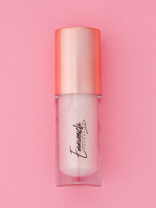 Emmanouela Cosmetics Glossy Lipstick Glitter Lips 5ml
