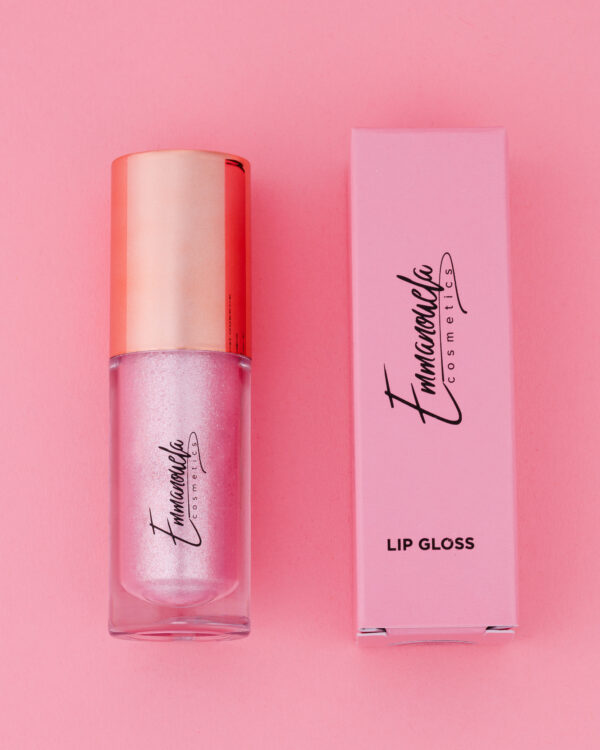 Emmanouela Cosmetics Glossy Lipstick Pink Obsession 5ml