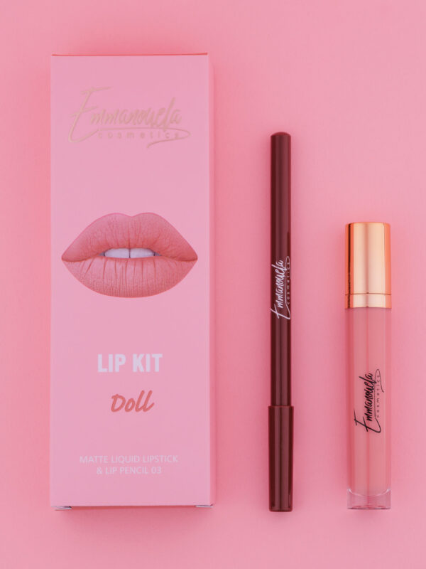 Emmanouela Cosmetics Lip Kit Doll