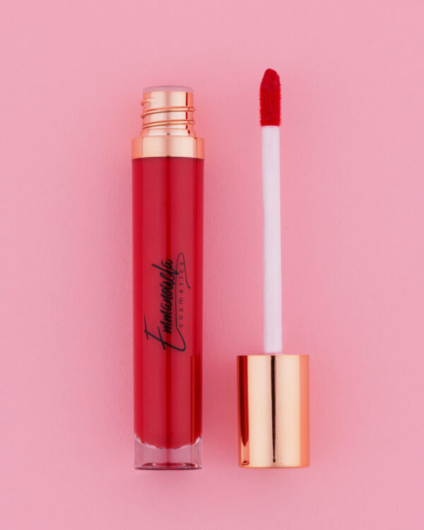 Emmanouela Cosmetics Liquid Lipstick Red Velvet 5ml 3 Emmanouela Cosmetics Liquid Lipstick Red Velvet 5ml