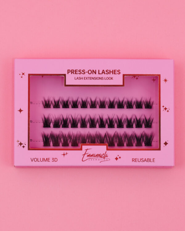 Emmanouela Cosmetics Press-On Lashes Beautiful 1 Emmanouela Cosmetics Press-On Lashes Beautiful
