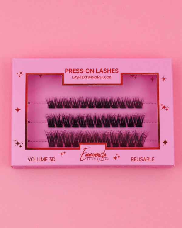 Emmanouela Cosmetics Press-on Lashes Elegant 1 Emmanouela Cosmetics Press-on Lashes Elegant