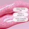 FaceFacts Peptide Sparkle Lip Gloss Pink Pearl