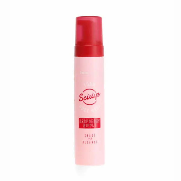 FaceFacts Scuup Raspberry Ripple Foam Body Wash 240ml 1 FaceFacts Scuup Raspberry Ripple Foam Body Wash 240ml