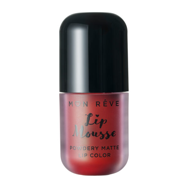 Mon Reve Lip Mousse Ματ κραγιόν με υφή πούδρας 1 Mon Reve Lip Mousse Ματ κραγιόν με υφή πούδρας