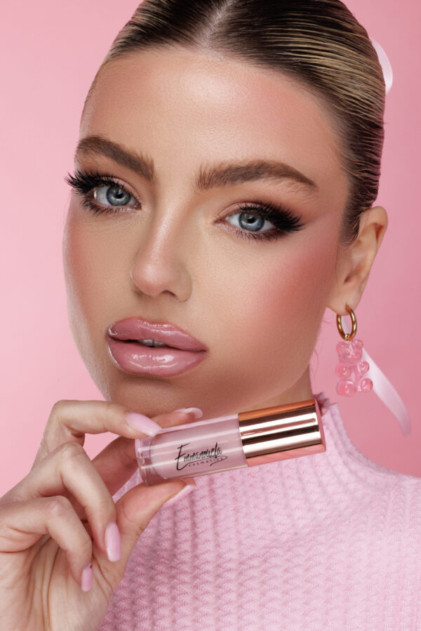 Emmanouela Cosmetics Glossy Lipstick Milky Lips 5ml