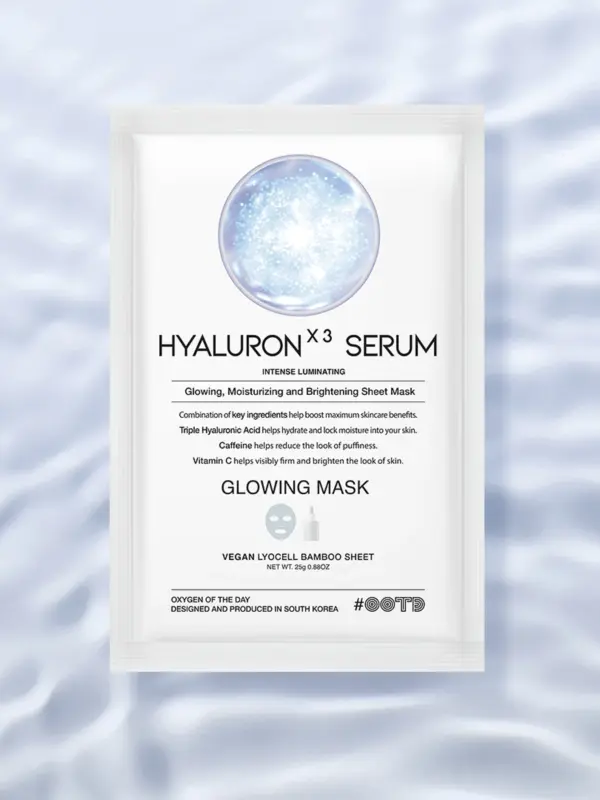 OOTD Hyaluron x3 Serum Glowing Mask