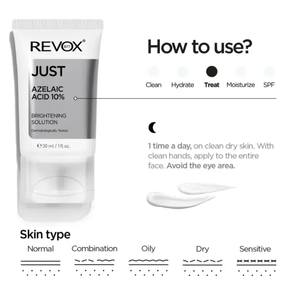 Revox Azelaic Acid 10% Brightening Solution 30ml