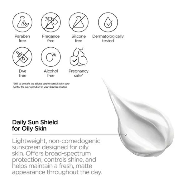 Revox Just Daily Sun Shield SPF50 Oily Skin 30ml