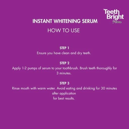 7th Heaven Teeth Bright Instant Whitening Serum 30ml