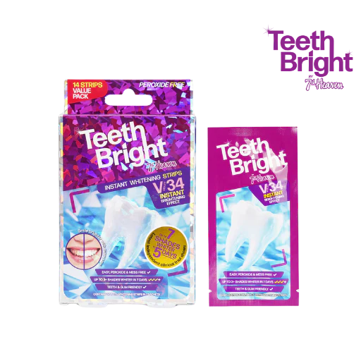 7th Heaven Teeth Bright Instant Whitening Strips