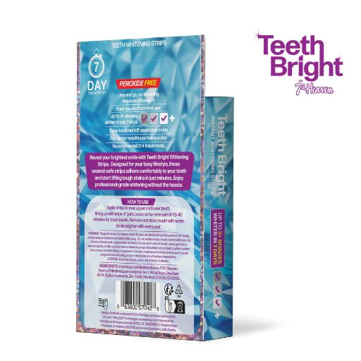 7th Heaven Teeth Bright Instant Whitening Strips