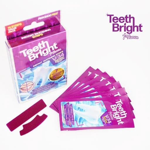 7th Heaven Teeth Bright Instant Whitening Strips