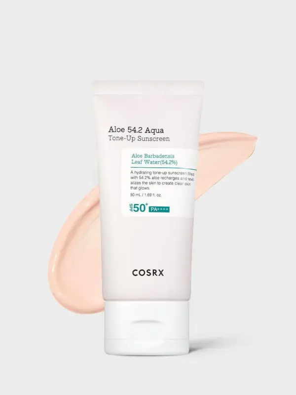Cosrx Aloe 54.2 Aqua Tone Up Sunscreen SPF50 PA++++ 50ml