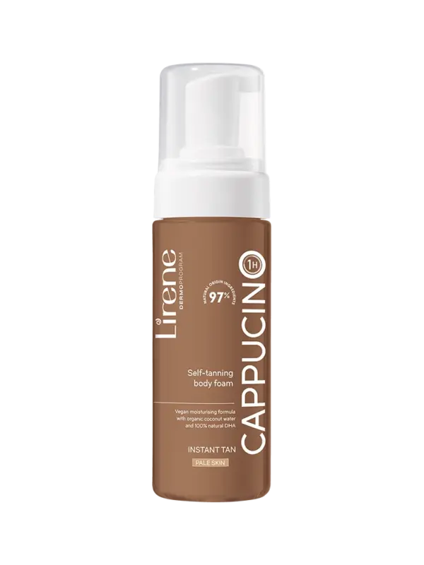 Lirene Self Tanning Body Foam Cappucino - Pale Skin 150ml