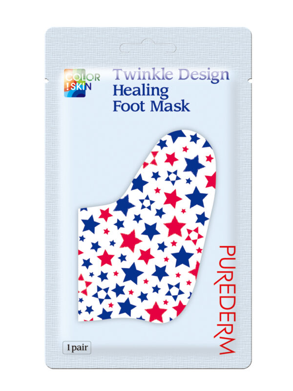 Purederm Twinkle Design Healing Foot Mask 1 pair