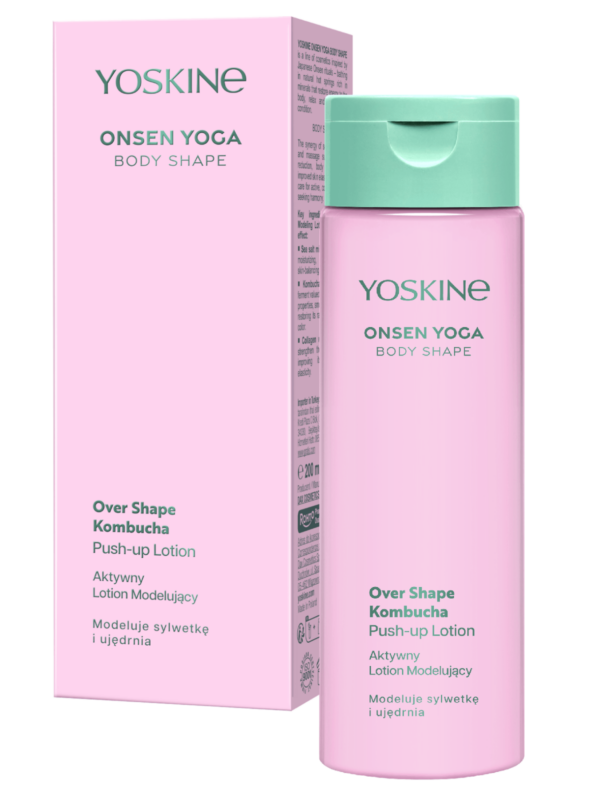 Yoskine Onsen Yoga Body Shape Over Shape Kombucha Push Up Lotion 200ml