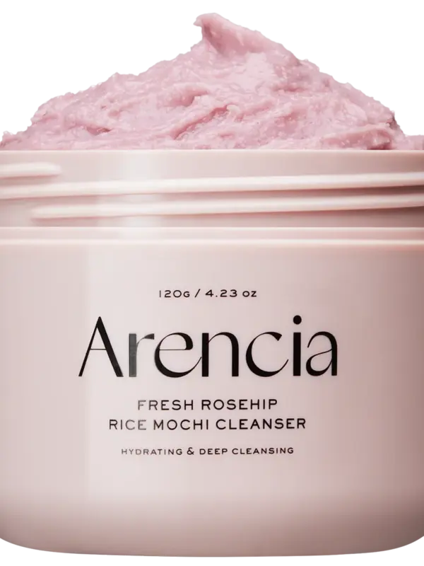 Arencia Fresh Rosehip Rice Mochi Cleanser- Διπλός καθαρισμός σε ένα βήμα 120gr
