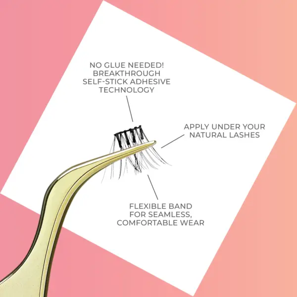 Kiss Impress Press On Falsies Classy Natural 12 Clusters