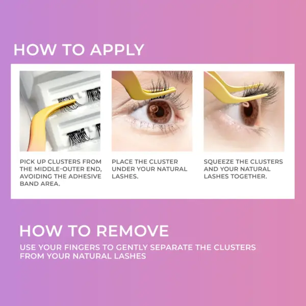 Kiss Impress Press On Falsies Just Press and Go Authentic Natural 12 Clusters