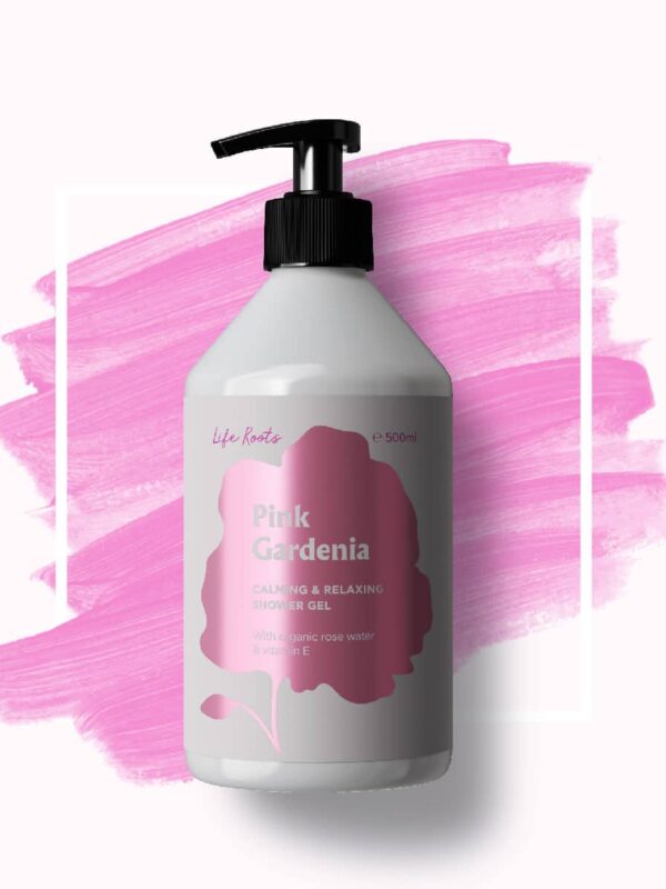 Life Roots Calming & Relaxing Shower Gel Pink Gardenia 500ml