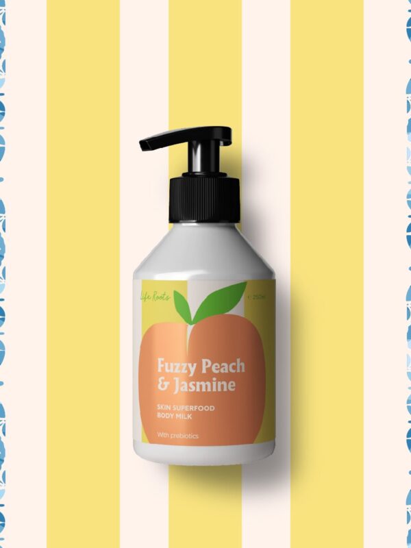 Life Roots Fuzzy Peach & Jasmine Hair & Body Milk 250ml