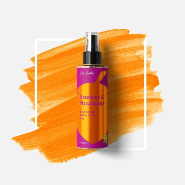 Life Roots Hazelnut & Macadamia Hair & Body Mist 150ml Life Roots Hazelnut & Macadamia Hair & Body Mist 150ml