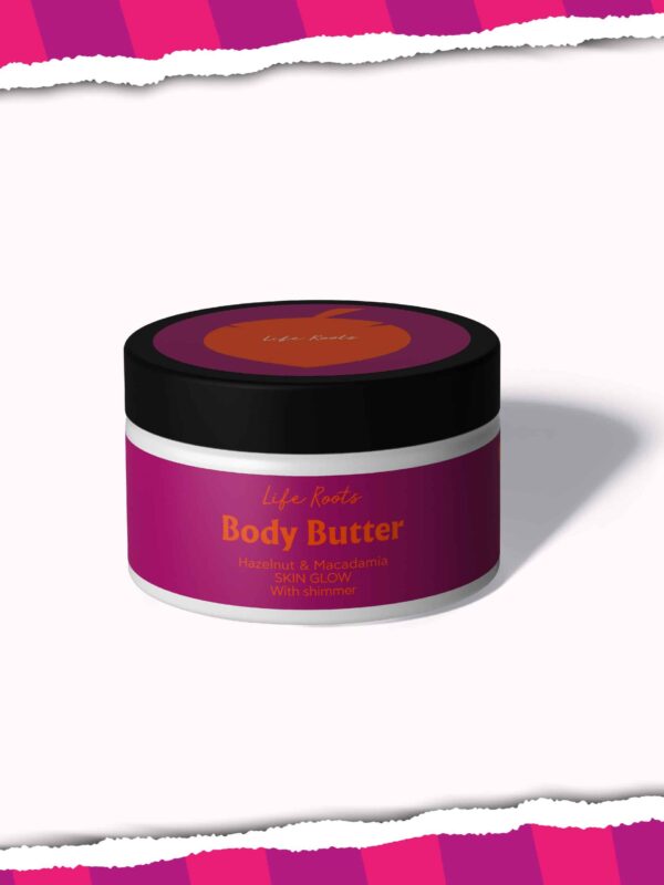 Life Roots Hazelnut & Macadamia Skin Glow Body Butter 250ml