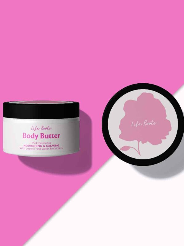 Life Roots Nourishing & Calming Body Butter Pink Gardenia, 250ml