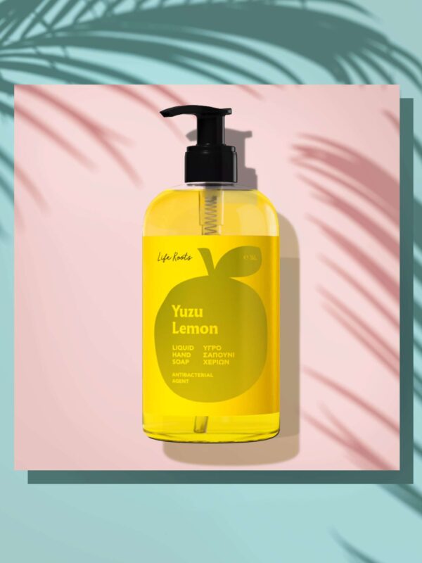 Life Roots Yuzu Lemon Antibacterial Liquid Hand Soap 500ml