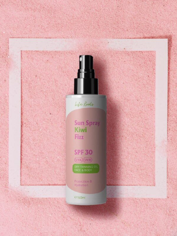 Life Roots Sun Spray Kiwi Fizz SPF30 Dry Tanning 150ml