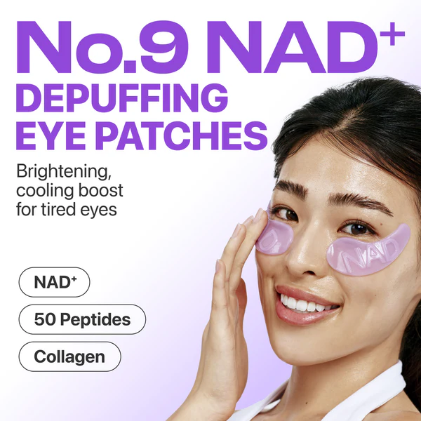 Numbuzin No.9 NAD+ Collagen Under Eye Patches (5 Pairs) 2 Numbuzin No.9 NAD+ Collagen Under Eye Patches 1