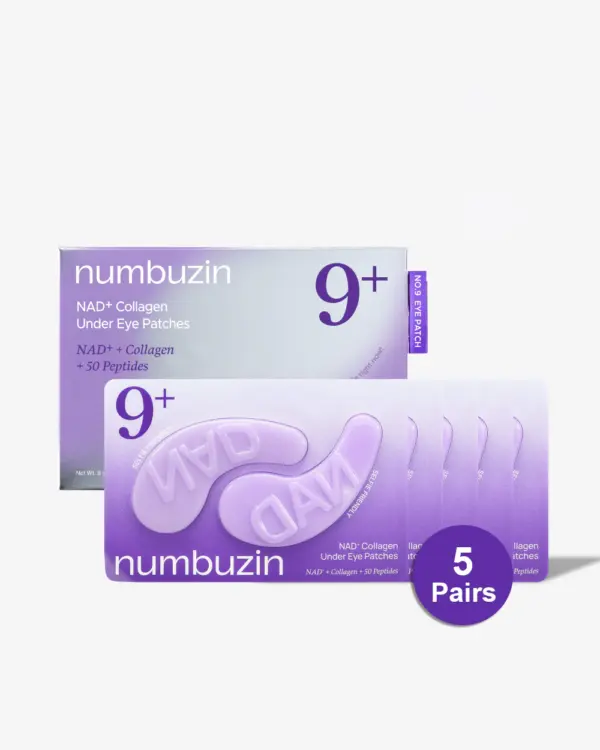 Numbuzin No.9 NAD+ Collagen Under Eye Patches (5 Pairs)1 Numbuzin No.9 NAD+ Collagen Under Eye Patches 1