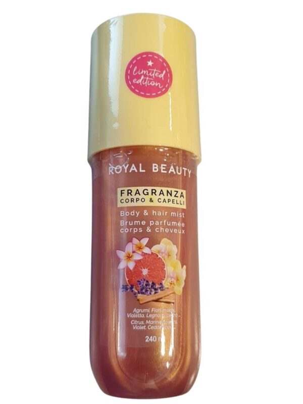 Royal Beauty Body & Hair Mist – Fragrance No.10 240ml
