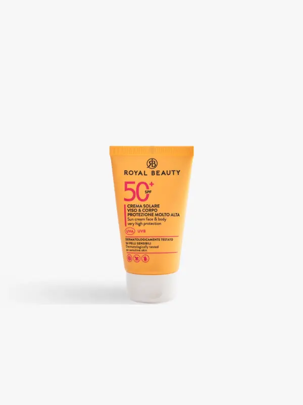 Royal Beauty Face & Body Sunscreen SPF 50+  Travel Size 50ml