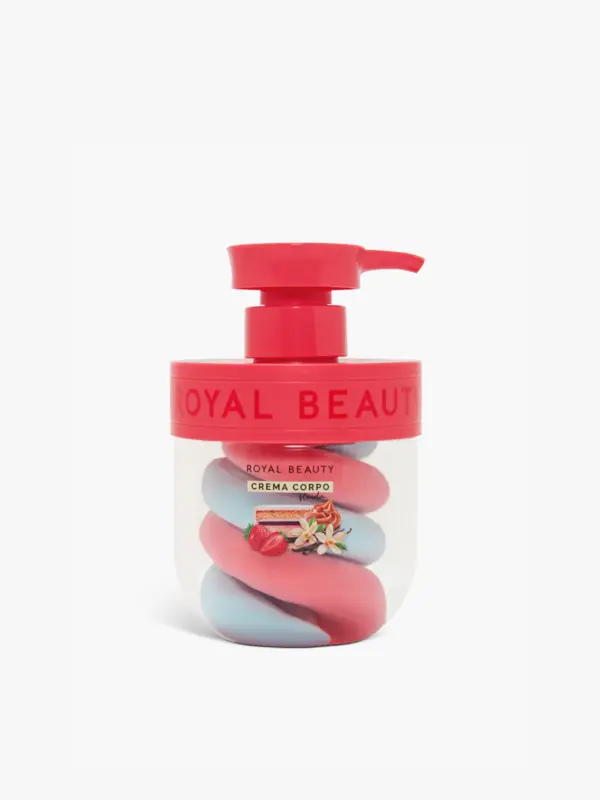 Royal Beauty Fluid Body Cream No. 14 - Gourmand Strawberry Cheesecake 360ml