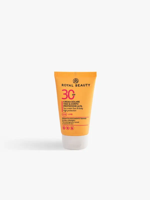 Royal Beauty SPF 30 Sunscreen for Face and Body  Travel Size 50ml