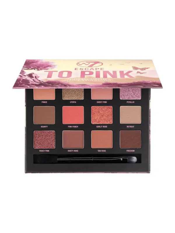 W7 Escape to Pink Eyeshadow Palette
