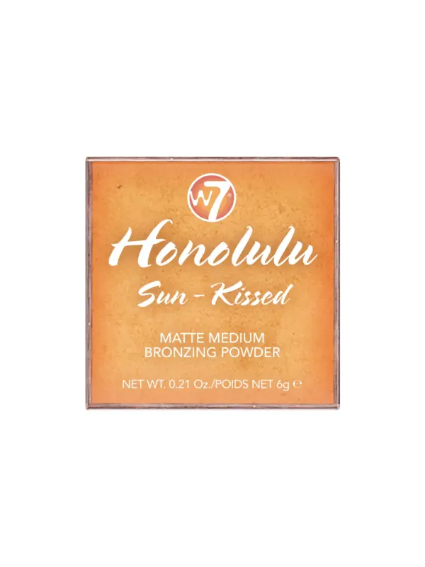 W7 Honolulu Sun Kissed Matte Medium Bronzing Powder