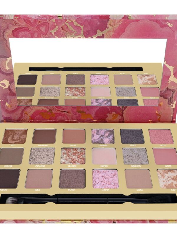W7 My Atlantis Pressed Pigment Eyeshadow Palette 18 Colors